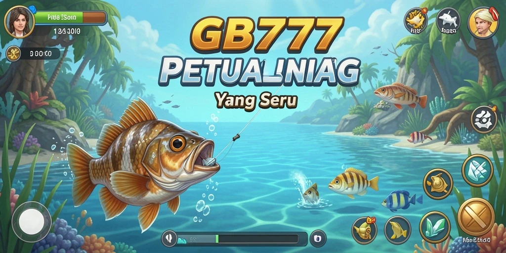Screenshot gameplay GB777 menampilkan keseruan memancing yang luar biasa.