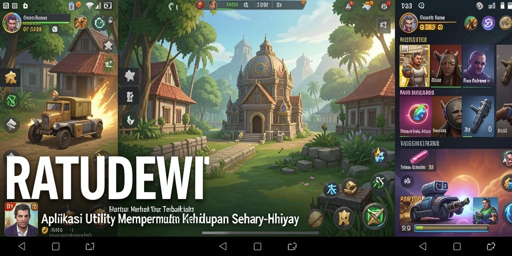 Screenshot utama RATUDEWI menampilkan fitur pengingat dan manajemen tugas.