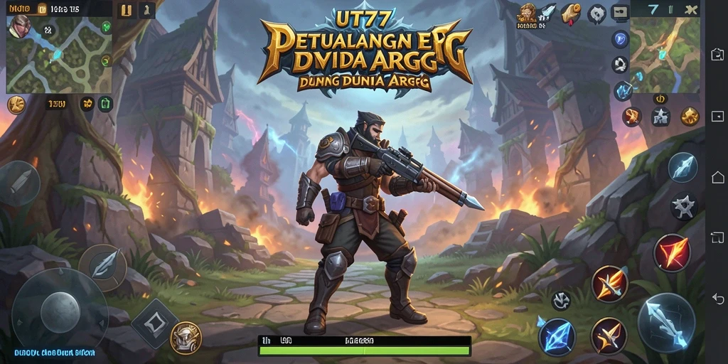 Tampilan visual épik dari pertempuran dalam UT77 yang mengagumkan.